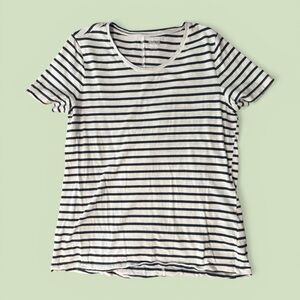 Duluth | Navy and White Striped Tee
